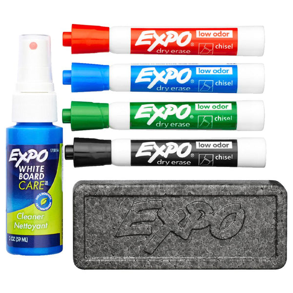Expo Whiteboard Marker Starter Set