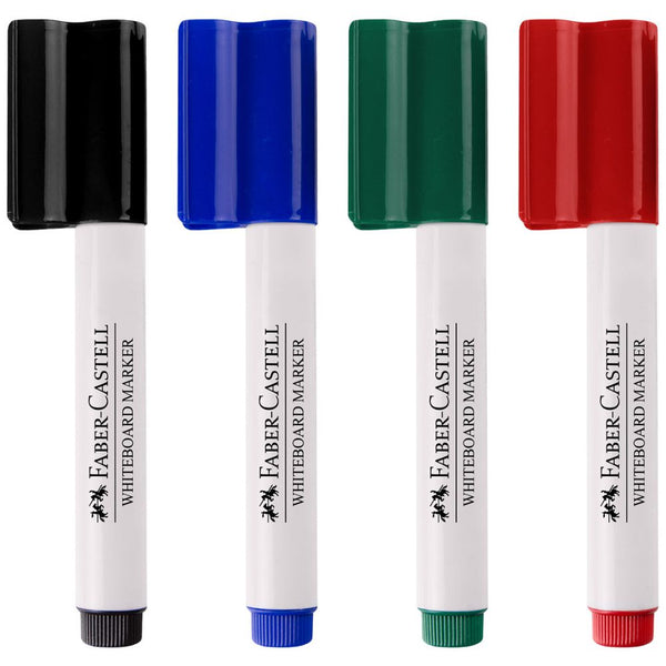 Faber-Castell Connector Pen Whiteboard Markers 6 Pack