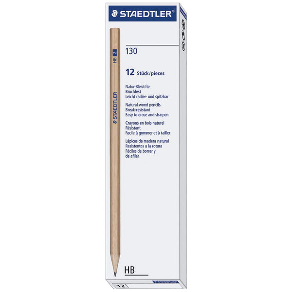 Staedtler Natural Graphite Pencils HB 12 Pack
